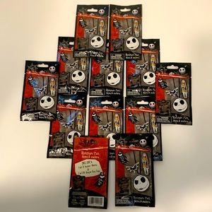 The Nightmare Before Christmas Dog tag & sticker bundle of (12) New Packs